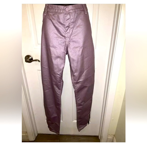 Jeans By Buffalo Women’s Roxana Shimmer Lavender  Size 34(14) - Picture 1 of 14